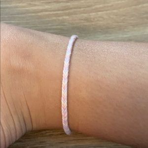 Light pink,light purple,light yellow bracelet